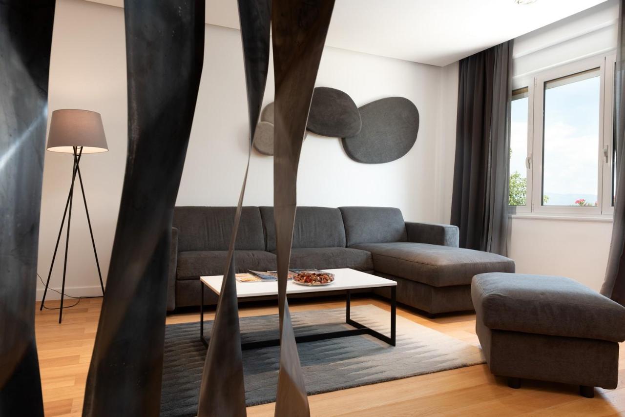 Beachfront Apartment Rosa Del Mar Jardin Mošćenička Draga 外观 照片